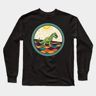 dinosaurus in the sun Long Sleeve T-Shirt